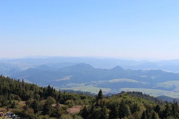 Zdjęcie z Polski - Widok na Pieniny