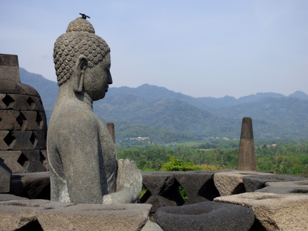 Zdjęcie z Indonezji - Wyspa Jawa - Borobudur