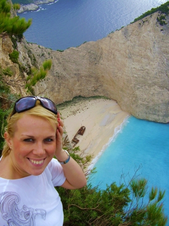 Zdjęcie z Grecji - Navagio-Zatoka Wraku