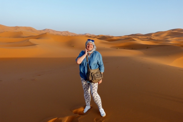 Zdjęcie z Maroka - Erg Chebbi - i w końcu spełniłam kolejne marzenie....