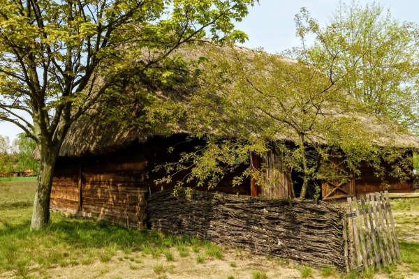 Zdjęcie z Polski - w skansenie... jak na filmowej scenie... 