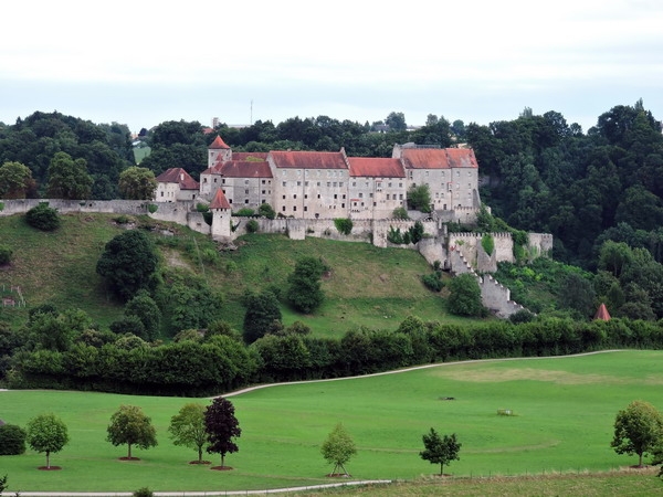 Zdjęcie z Niemiec - Zamek Burghausen z jednego z pkt widokowych