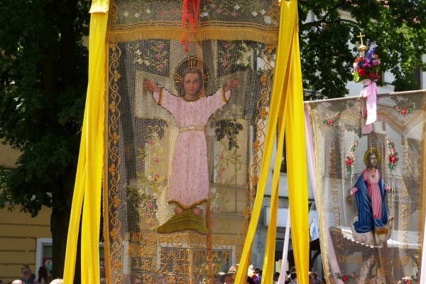 Zdjęcie z Polski - Procesja Bożego Ciała w Łowiczu