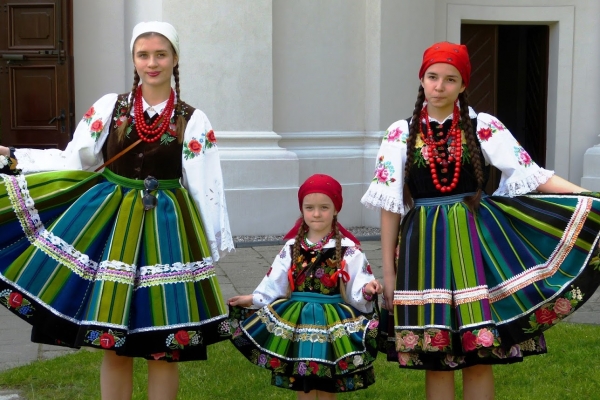 Zdjęcie z Polski - śliczne łowiczanki 