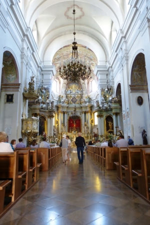 Zdjęcie z Polski - wnętrze kościoła Pijarów
