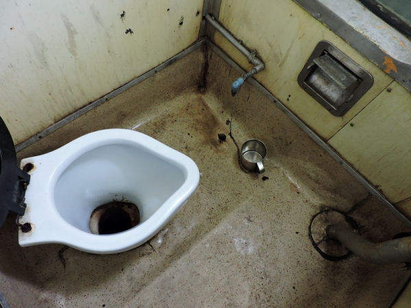 Zdjęcie z Indii - Pociąg relacji Waranasi - Agra.