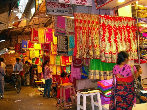 Zdjęcie z Indii - Jaipur - bazar.