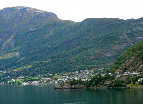 Zdjęcie z Norwegii - Aurlandfjord