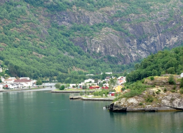 Zdjęcie z Norwegii - Aurlandfjord