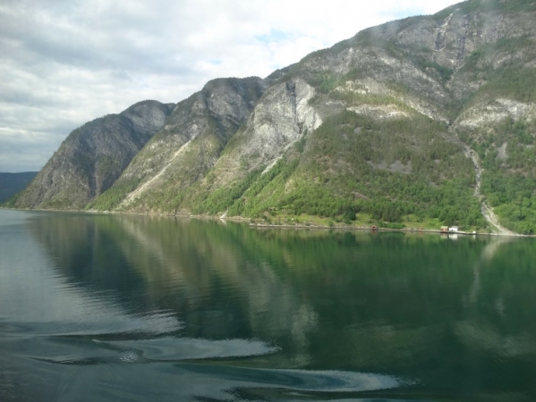 Zdjęcie z Norwegii - Aurlandfjord