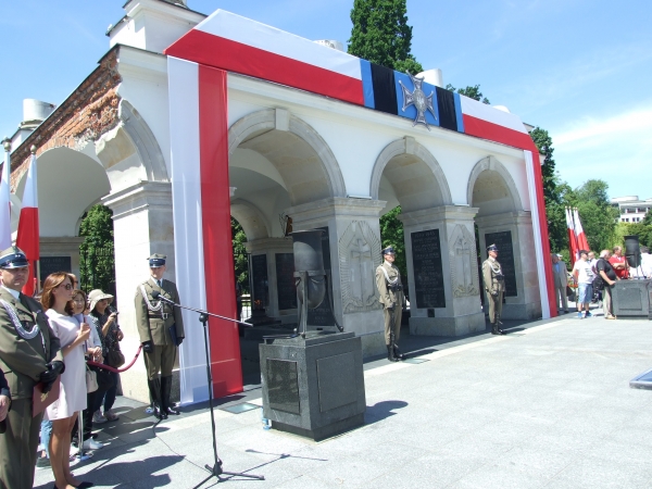 Zdjęcie z Polski - przed Grobem Nieznanego Żołnierza