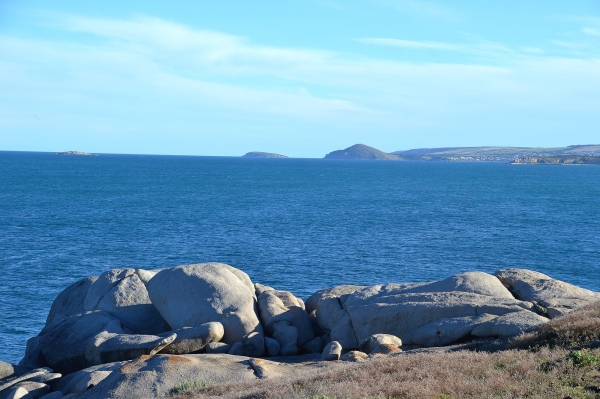 Zdjęcie z Australii - Widok na Victor Harbor i wzgorze Bluff 