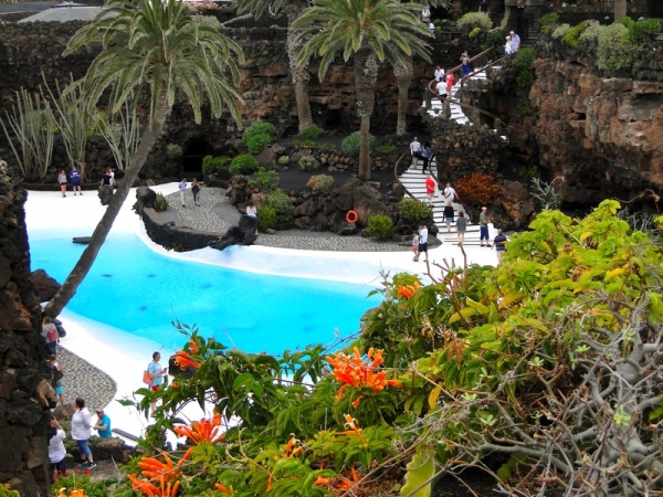 Zdjęcie z Hiszpanii - Jameos del Agua.