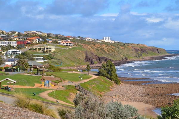 Zdjęcie z Australii - Zatoka i dzielnica Hallett Cove