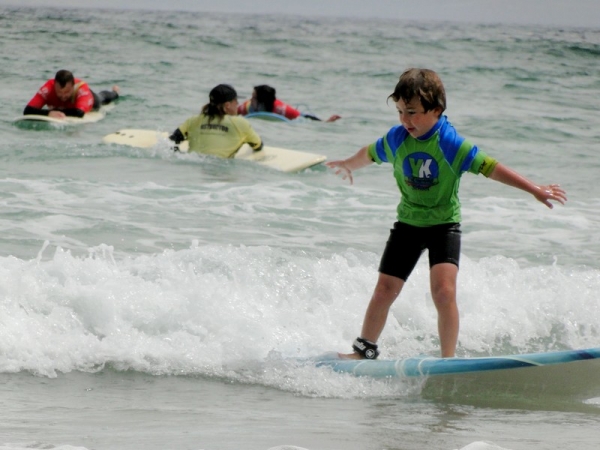 Zdjęcie z Hiszpanii - Najlepszy surfer na całej plaży Famara.