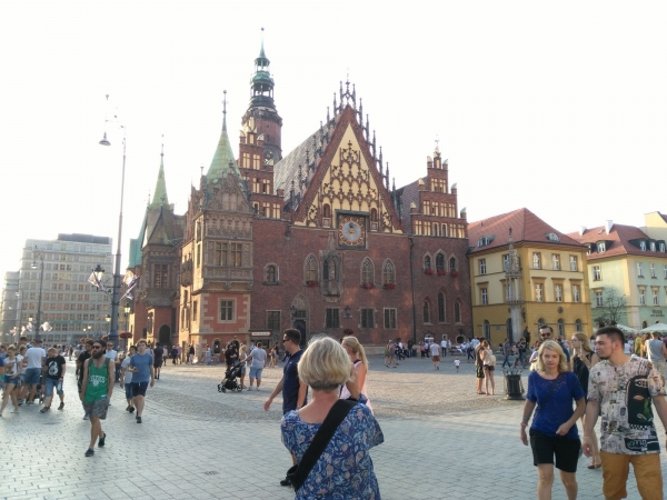 Zdjęcie z Polski - Na wrocławskim Rynku