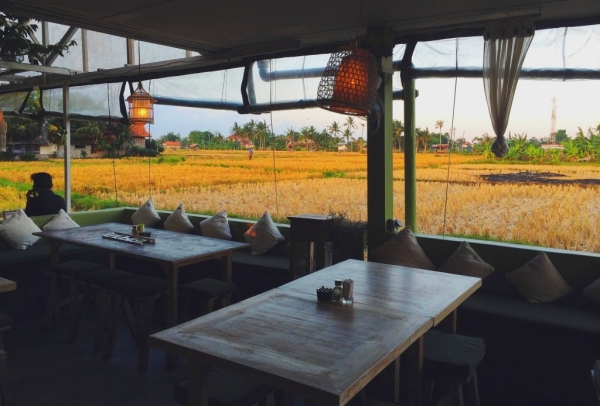 Zdjęcie z Indonezji - Ubud - restauracja