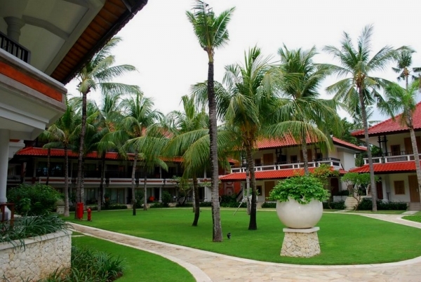 Zdjęcie z Indonezji - teren hotelu
