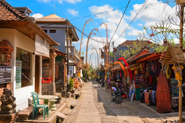 Zdjęcie z Indonezji - Kuta - bazarki