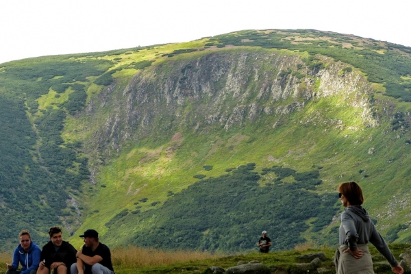 Zdjęcie z Polski - Studnicni Hora- widok na stronę czeską