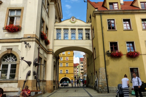 Zdjęcie z Polski - urokliwe zakątki starego miasta Jeleniej Góry