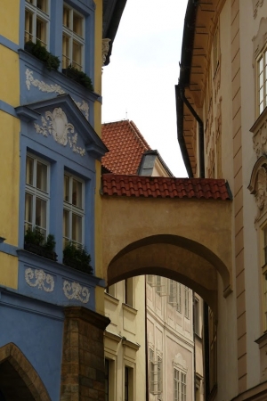 Zdjęcie z Czech - bardzo urokliwe zakamarki wśród wiekowych kamieniczek