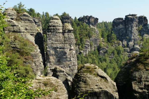 Zdjęcie z Niemiec - Bastei- obowiązkowe (ale bardzo zatłoczone) miejsce w tym regionie
