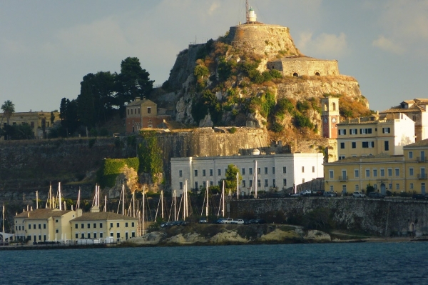 Zdjęcie z Grecji - miasto Corfu ; widok na Starą Twierdzę