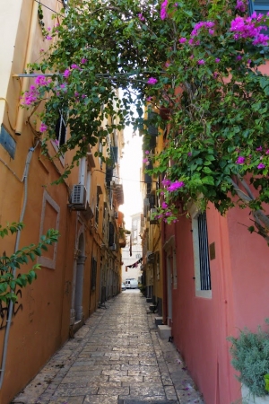 Zdjęcie z Grecji - uliczki Corfu...