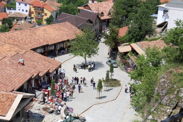 Zdjęcie z Albanii - Uliczki Krui - zwanej "albańskim Krakowem"