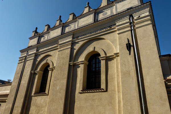Zdjęcie z Polski - mury synagogi