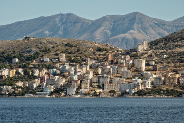Zdjęcie z Albanii - Saranda coraz bliżej....