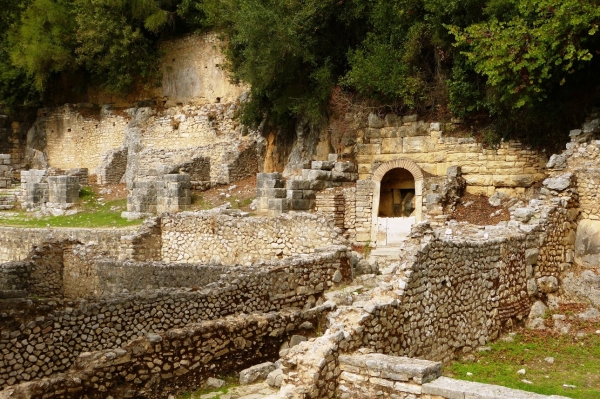 Zdjęcie z Albanii - piękny starożytny Butrint; bardzo ciekawe miejsce