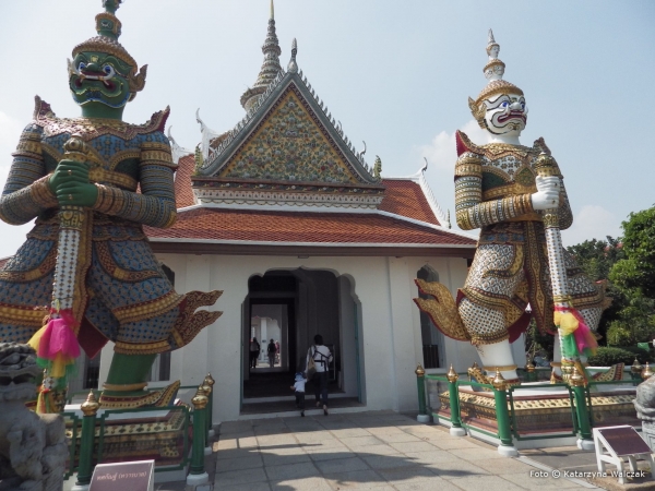 Zdjęcie z Tajlandii - Wejście do Wat Arun