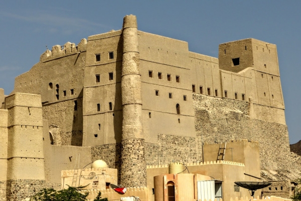 Zdjęcie z Omanu - fort w Bahli