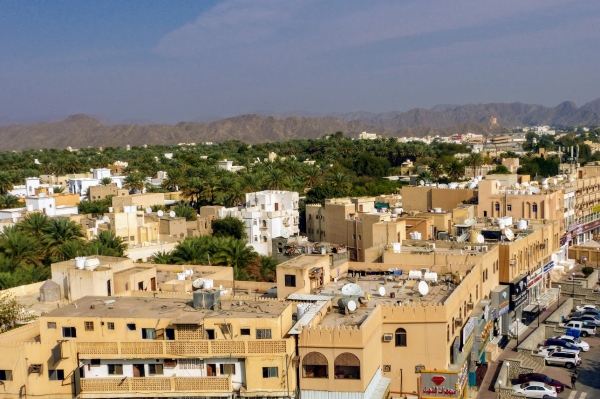 Zdjęcie z Omanu - widoki z Fortu na miasto Nizwa