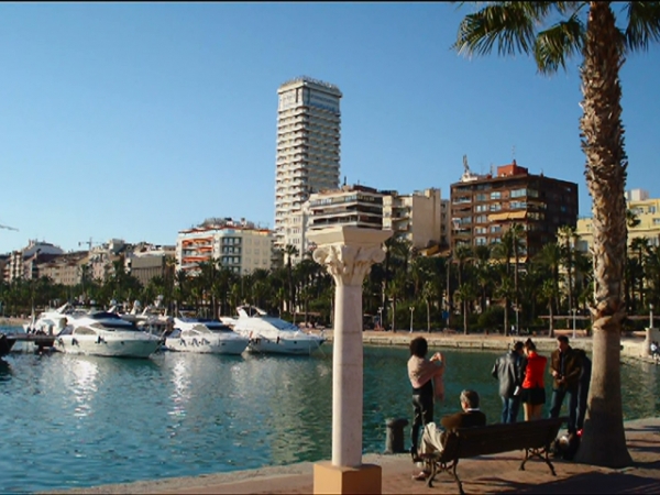 Zdjęcie z Hiszpanii - port w Alicante