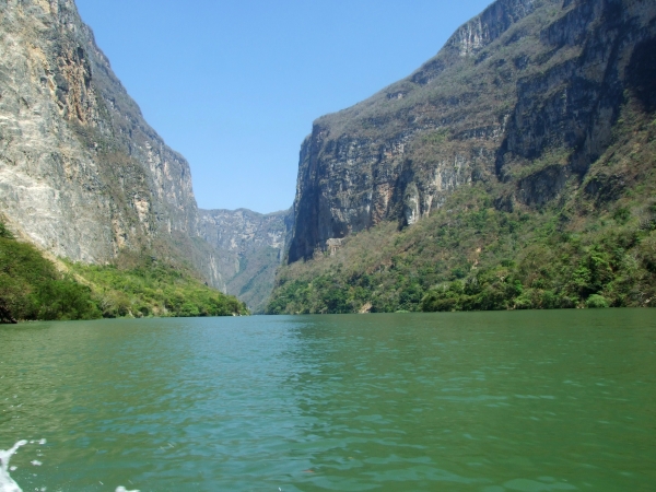 Zdjęcie z Meksyku - kanion Sumidero