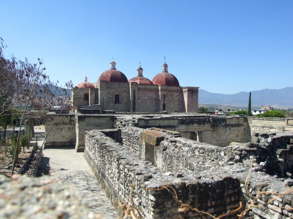 Zdjęcie z Meksyku - Mitla