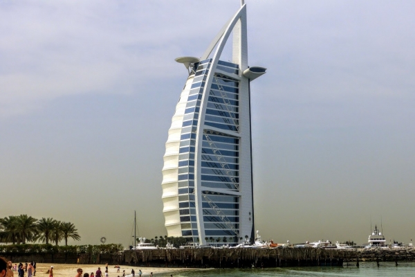 Zdjęcie z Zjednoczonych Emiratów Arabskich - zacznijmy od jednego z najbardziej rozpoznawalnych symboli Dubaju