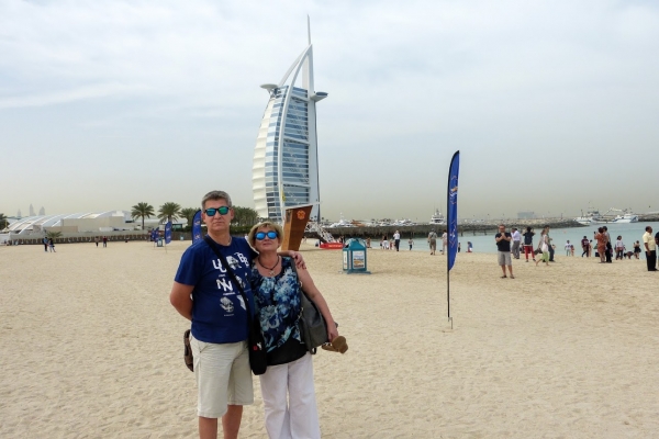 Zdjęcie z Zjednoczonych Emiratów Arabskich - Witamy z pod Burj Al Arab