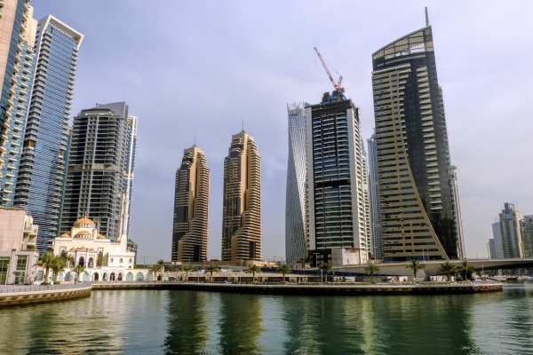 Zdjęcie z Zjednoczonych Emiratów Arabskich - Dubai Marina