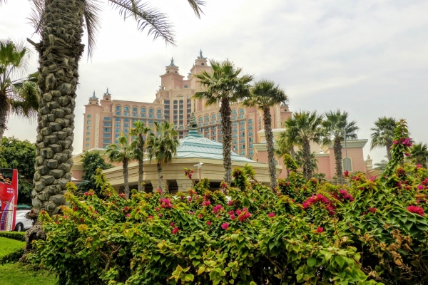 Zdjęcie z Zjednoczonych Emiratów Arabskich - Atlantis the Palm - widok boczny