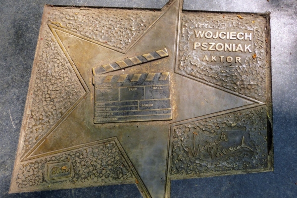 Zdjęcie z Polski - ciechocińska Aleja  Gwiazd- Deptak Sław