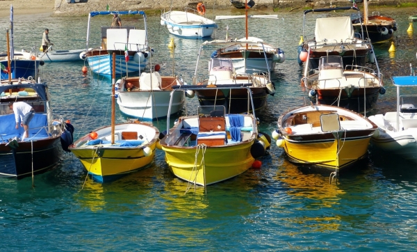 Zdjęcie z Włoch - łódki, łódeczki...
