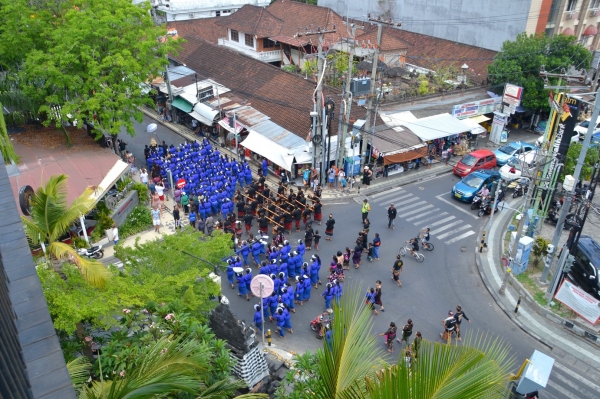 Zdjęcie z Indonezji - Procesja w intencji uspokojenia wulkanu Gunung Agung