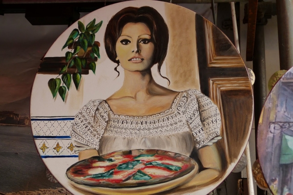 Zdjęcie z Włoch - piękna Zosia nad margaritą:)) 