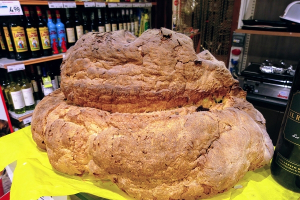 Zdjęcie z Włoch - ten to właśnie chleb z pommodoro:) 