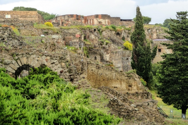 Zdjęcie z Włoch - mury Pompei