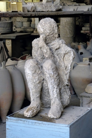 Zdjęcie z Włoch - mieszkaniec Pompei 